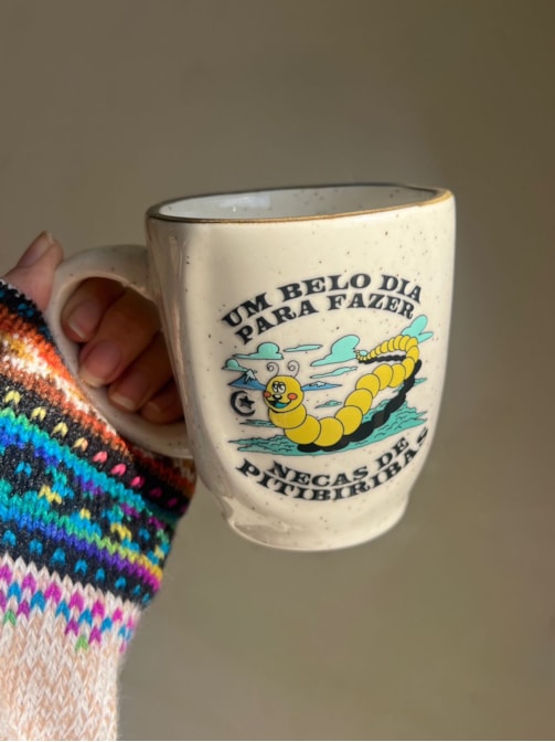 Caneca Névoa - Necas de Pitibiribas - 260ml