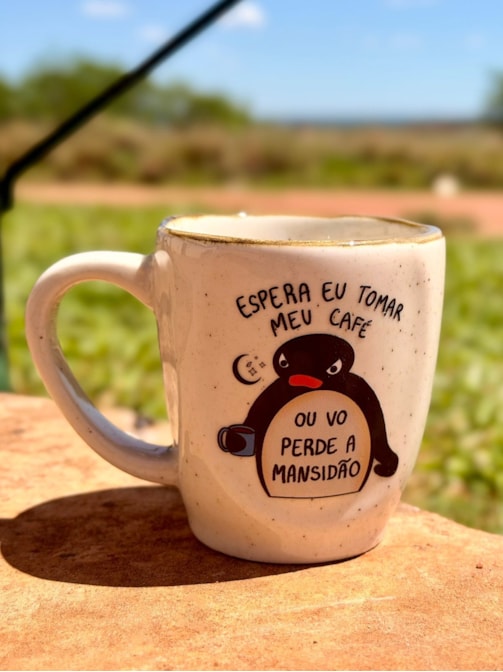 Caneca Névoa - Pingu mansidão - 260ml