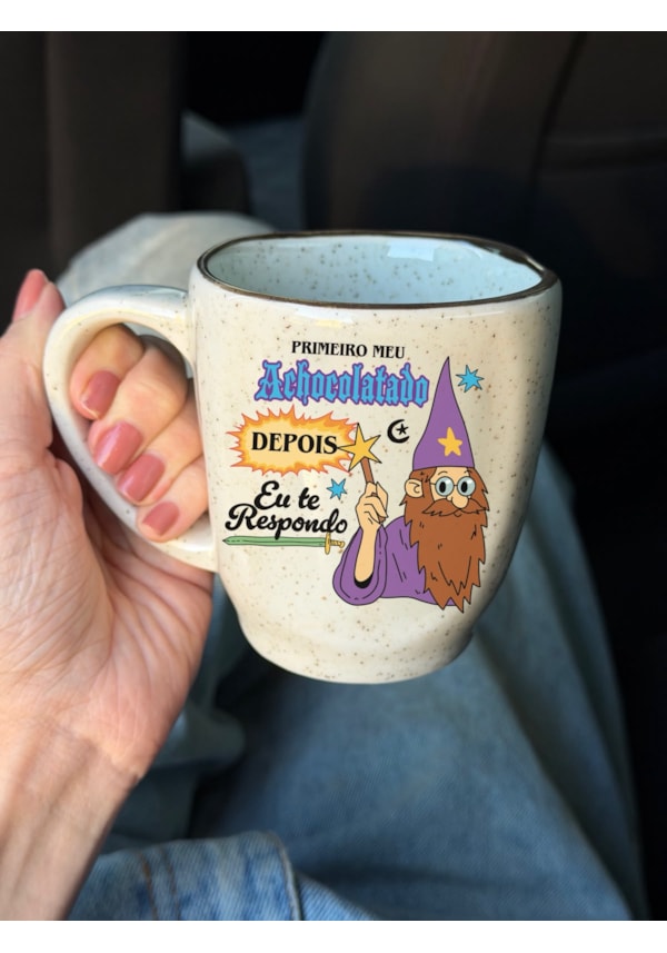 Caneca Névoa - Primeiro meu achocolatado - 260ml