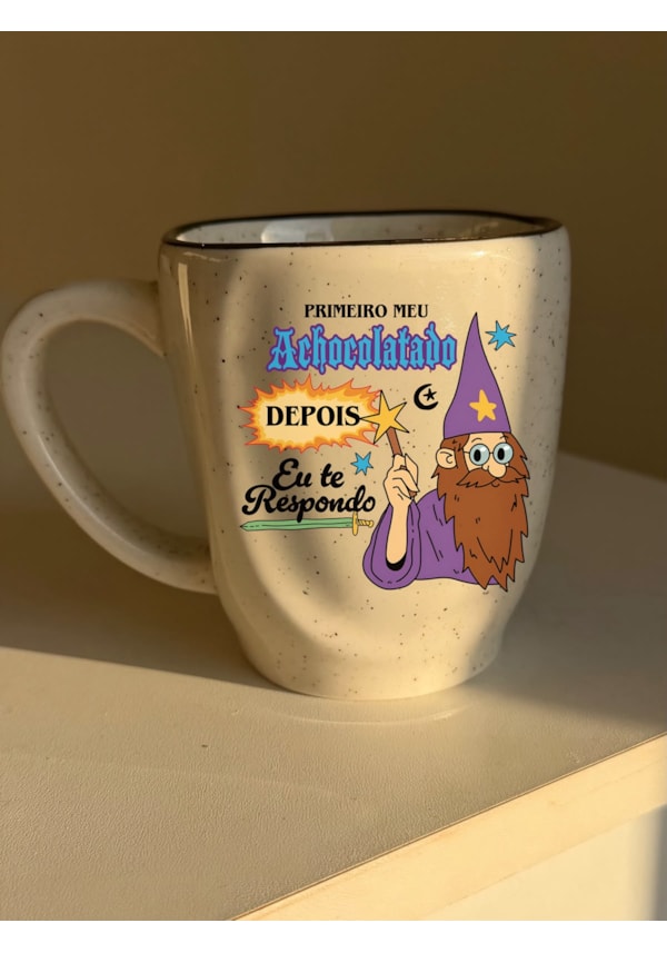Caneca Névoa - Primeiro meu achocolatado - 260ml