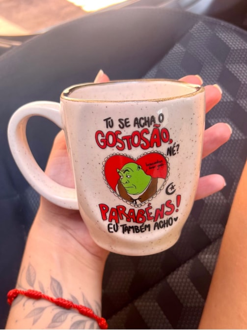 Caneca Névoa - Shrek Gostosão - 260ml
