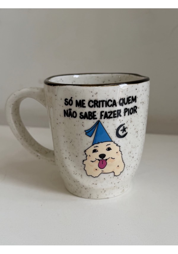 Caneca Névoa - Só me critica - 260ml