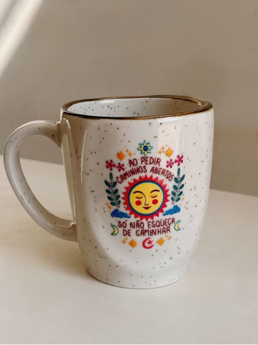 Caneca Névoa - Sol Caminhos Abertos - 260ml