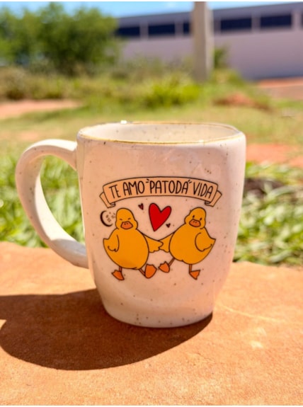 Caneca Névoa - Te Amo Patodavida - 260ml