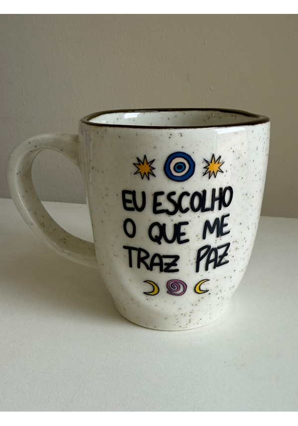 Caneca Névoa - Traz paz - 260ml
