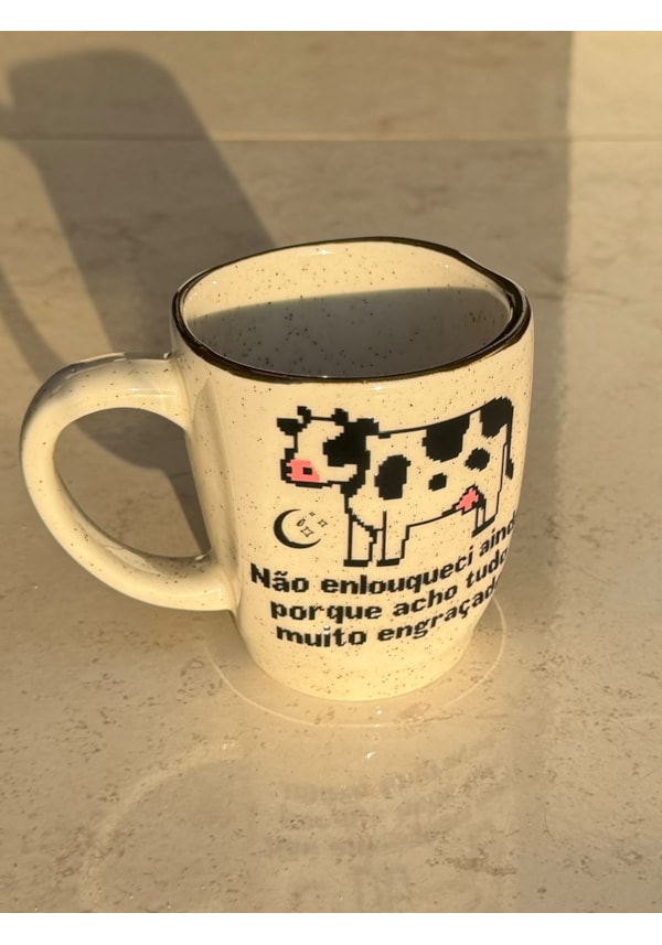 Caneca Névoa - Vaca Tudo Muito Engraçado - 260ml