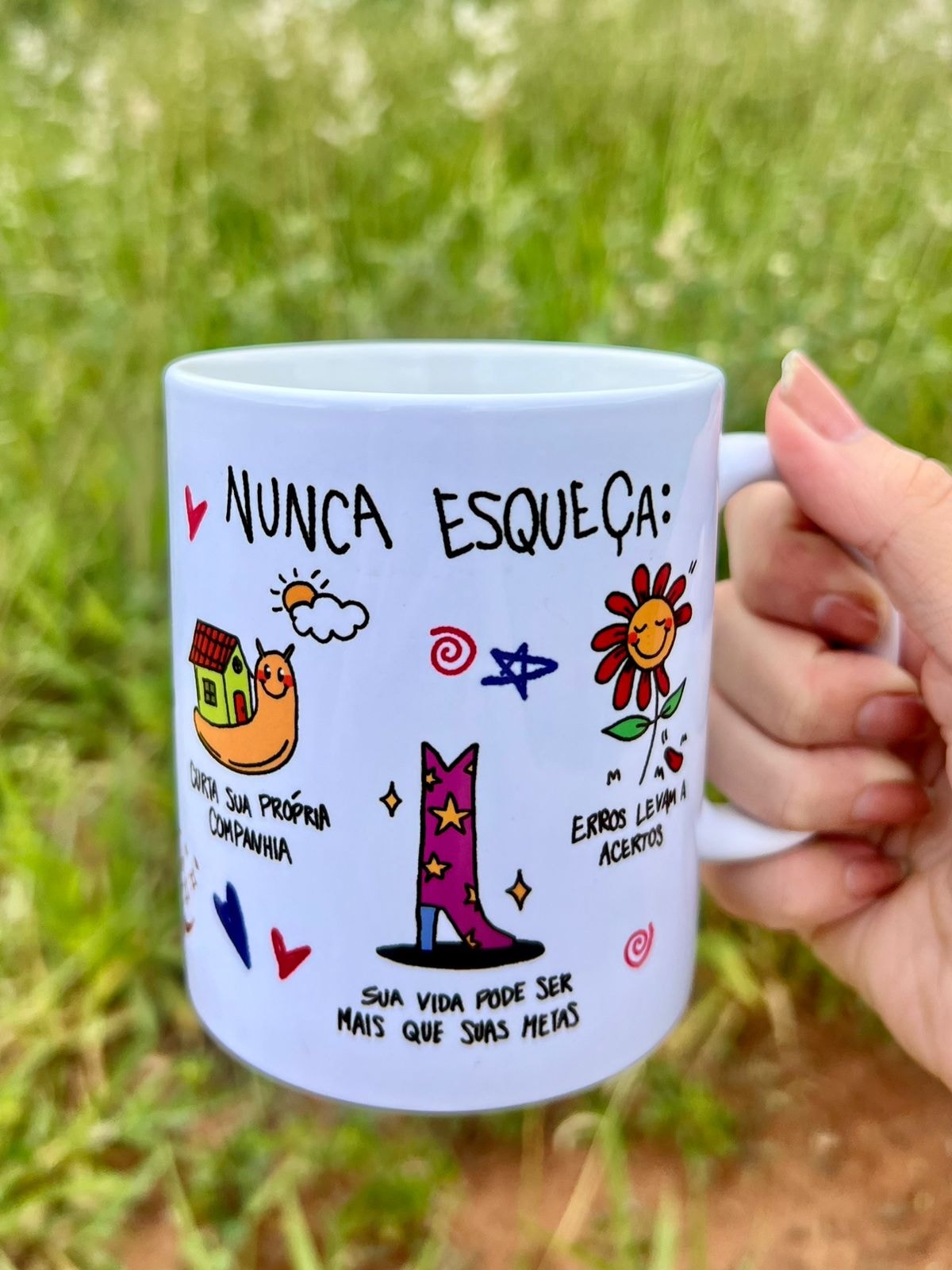 Caneca Nunca Esqueça — imagem 1