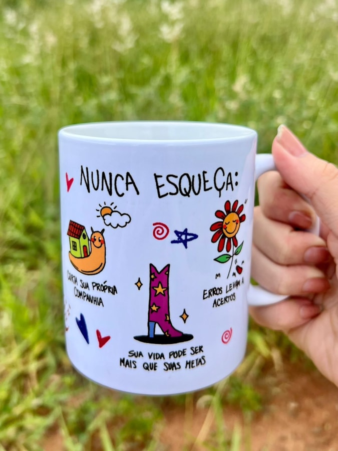Caneca Nunca Esqueça — imagem 1