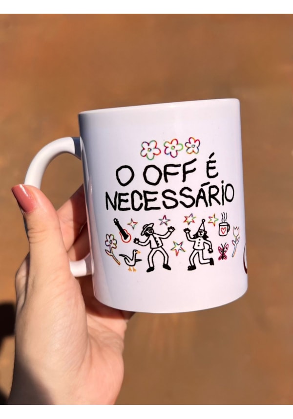 Caneca O Off É Necessário