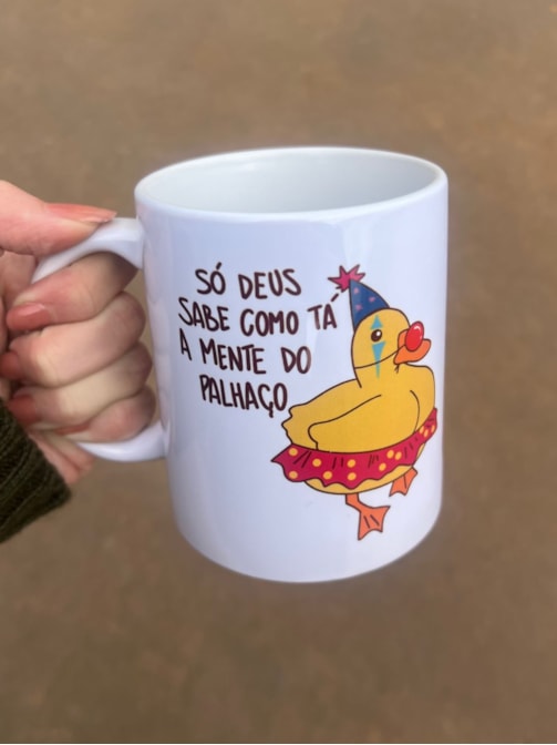 Caneca Pato Palhaço
