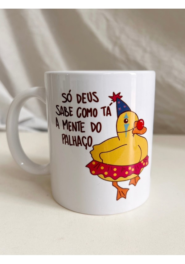 Caneca Pato Palhaço