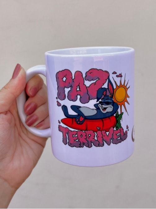 Caneca Paz Terrível