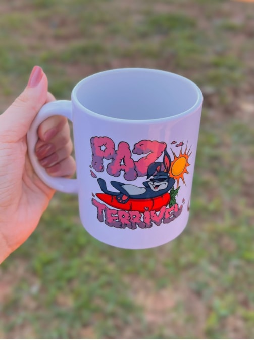Caneca Paz Terrível