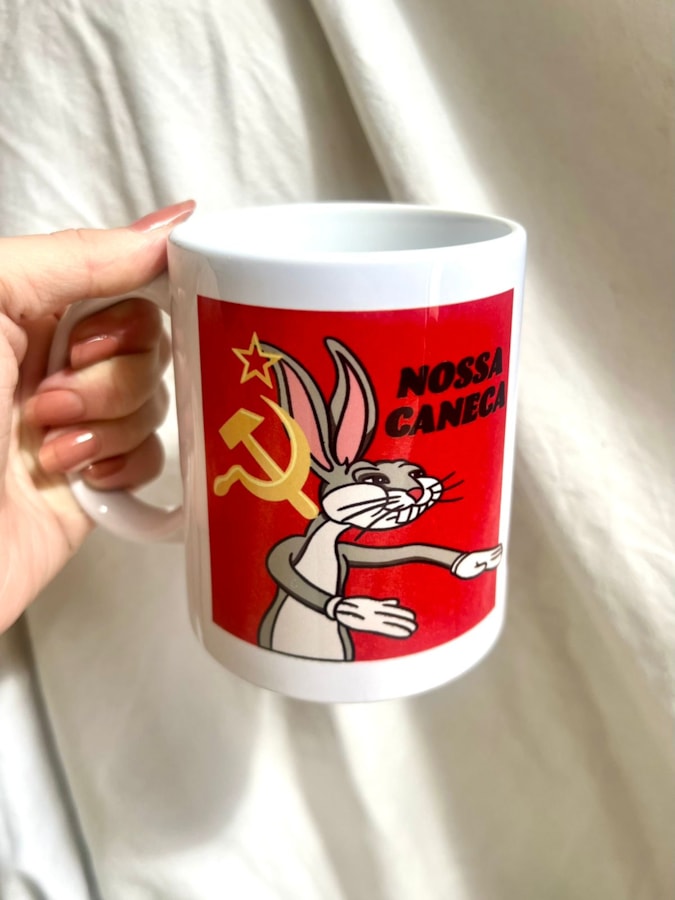 Caneca Pernalonga Comunista — imagem 2