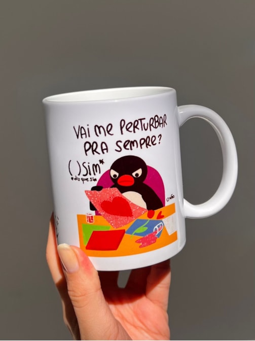 Caneca Pingo Cartão de Amor