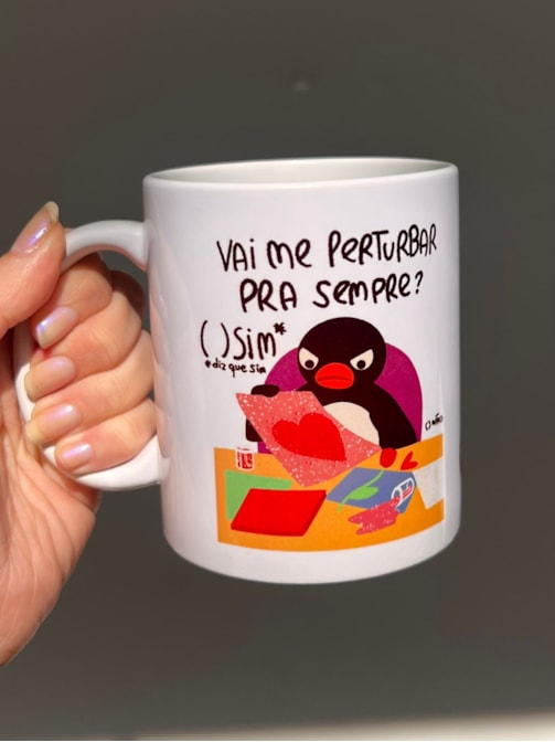 Caneca Pingo Cartão de Amor