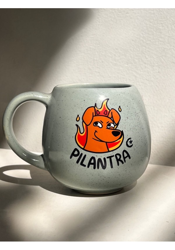 Caneca Redonda Verde - Pilantra - 300ml