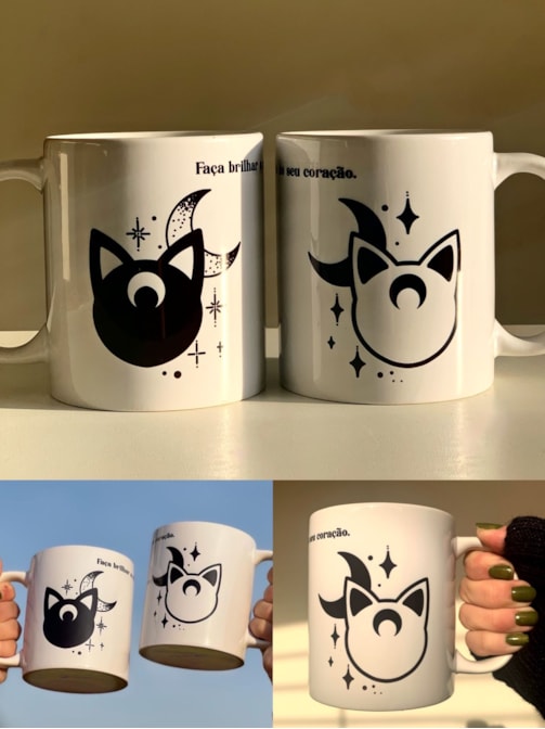 Caneca Sailor Moon / Estrela do Coração