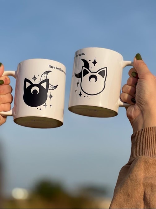 Caneca Sailor Moon / Estrela do Coração