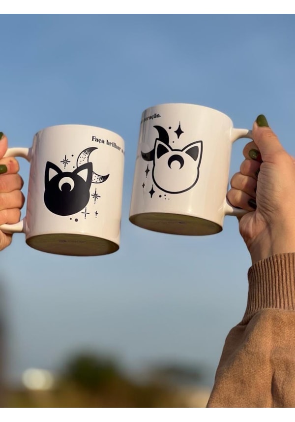 Caneca Sailor Moon / Estrela do Coração