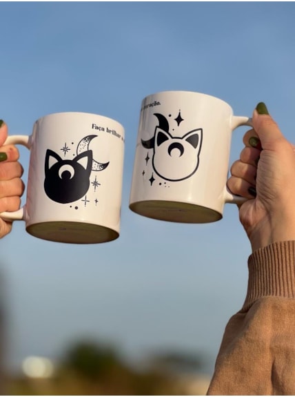 Caneca Sailor Moon / Estrela do Coração