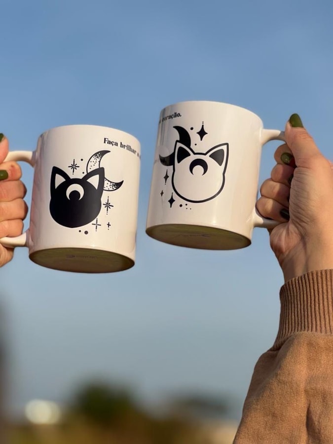 Caneca Sailor Moon / Estrela do Coração — imagem 2
