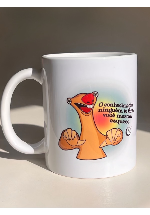 Caneca Sid Conhecimento A Gente Esquece