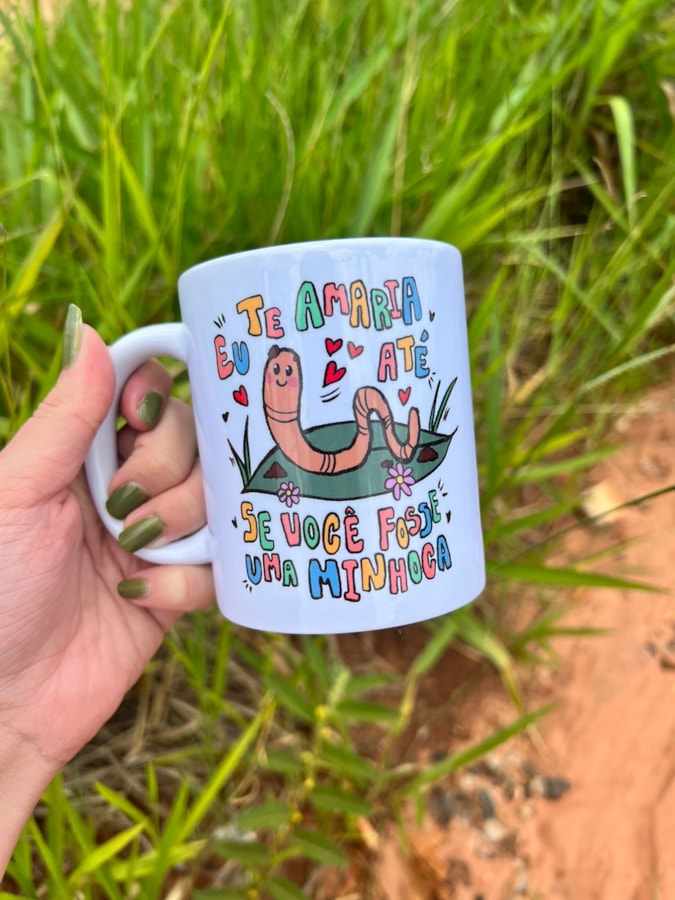Caneca Te Amaria Minhoca — imagem 1