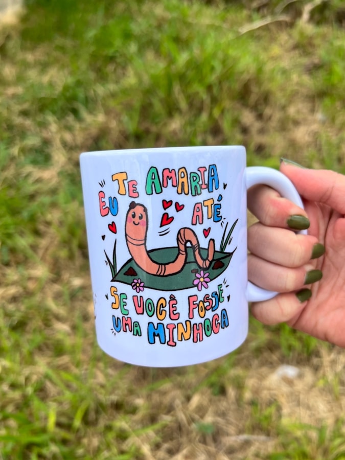 Caneca Te Amaria Minhoca — imagem 2
