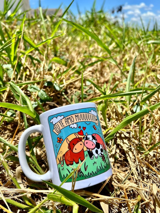 Caneca Te Amo Muuuito Vaquinha — imagem 1