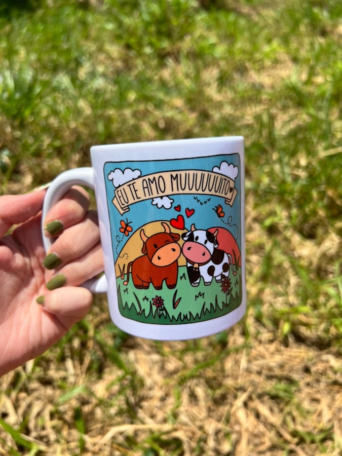 Caneca Te Amo Muuuito Vaquinha — imagem 2