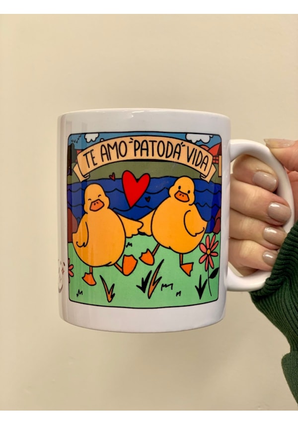 Caneca Te Amo Patodavida