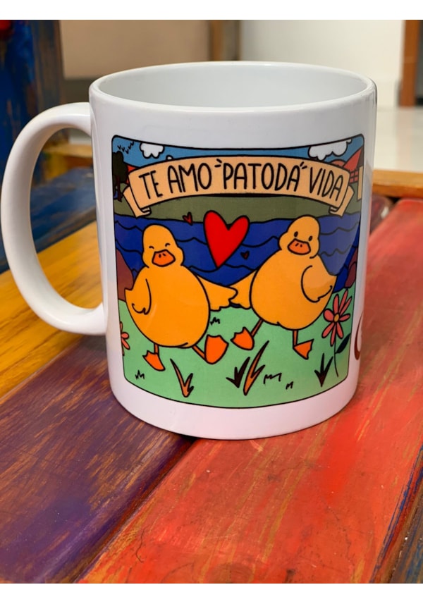 Caneca Te Amo Patodavida