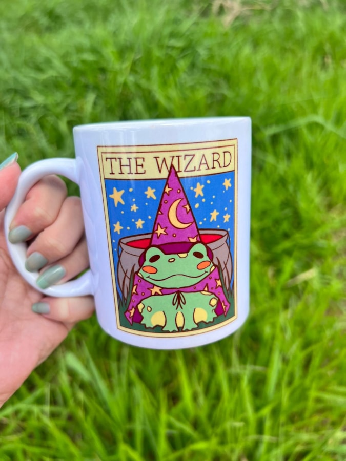 Caneca The Wizard Frog — imagem 1