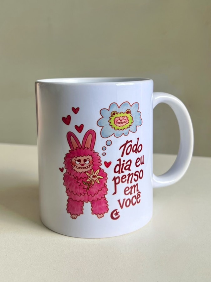 Caneca Todo dia eu penso em Você — imagem 1