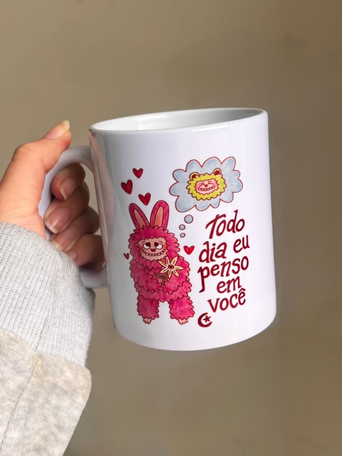 Caneca Todo dia eu penso em Você — imagem 2