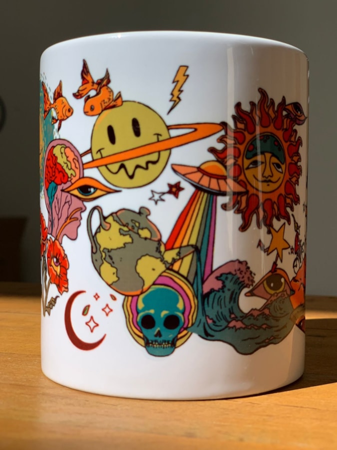 Caneca Trip Hippie — imagem 2