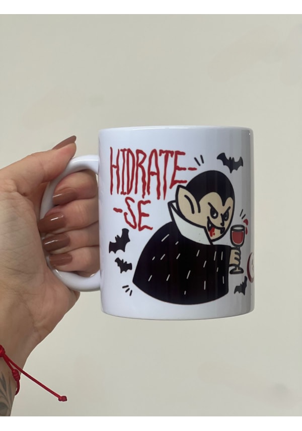 Caneca Vampiro Hidrate-se