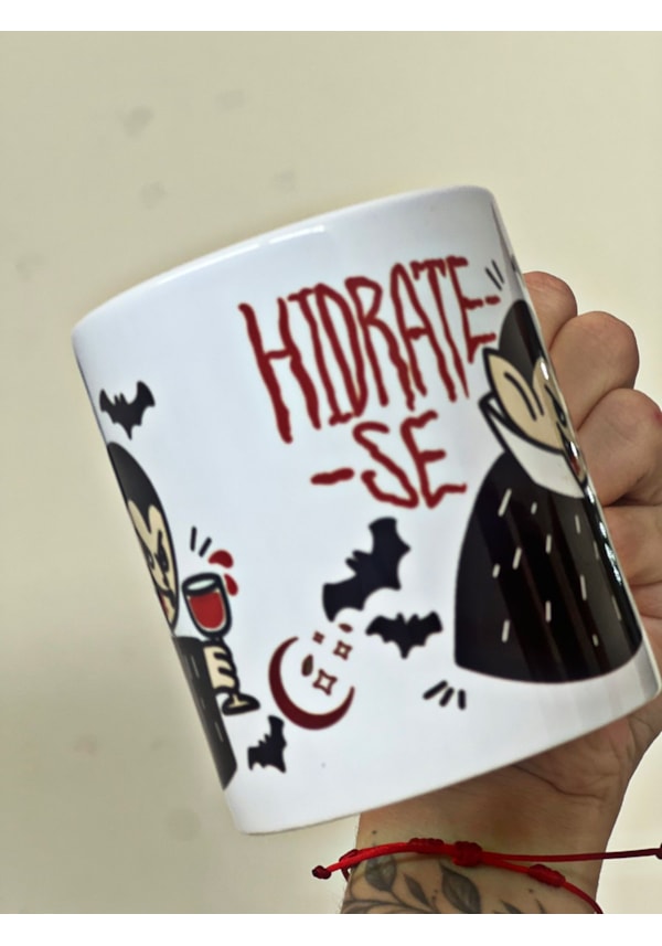 Caneca Vampiro Hidrate-se