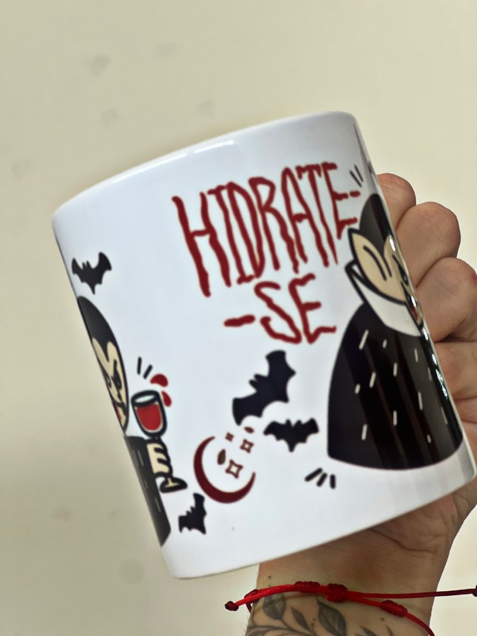 Caneca Vampiro Hidrate-se — imagem 2