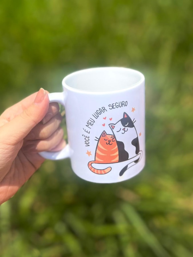 Caneca Você é Meu Lugar Seguro — imagem 1