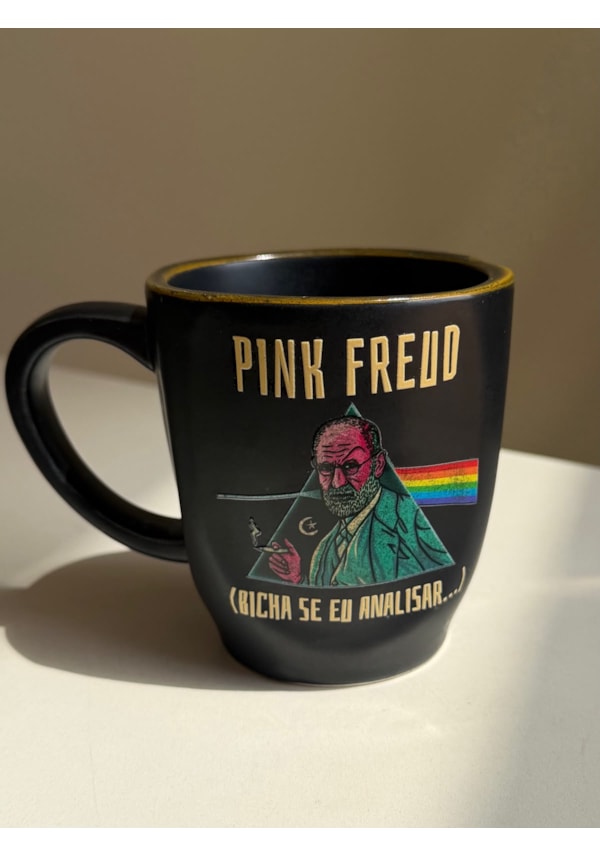Caneca Vulcão - Pink Freud - 260ml