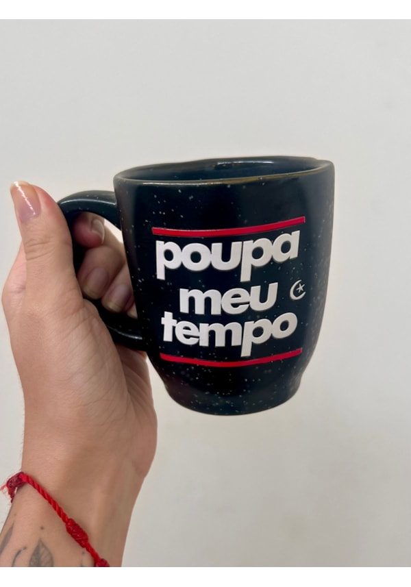 Caneca Vulcão - Poupa meu Tempo - 260ml