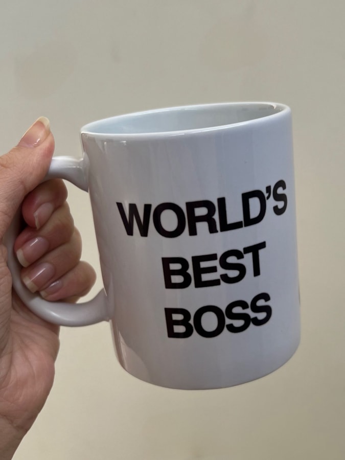 Caneca Worlds Best Boss — imagem 2
