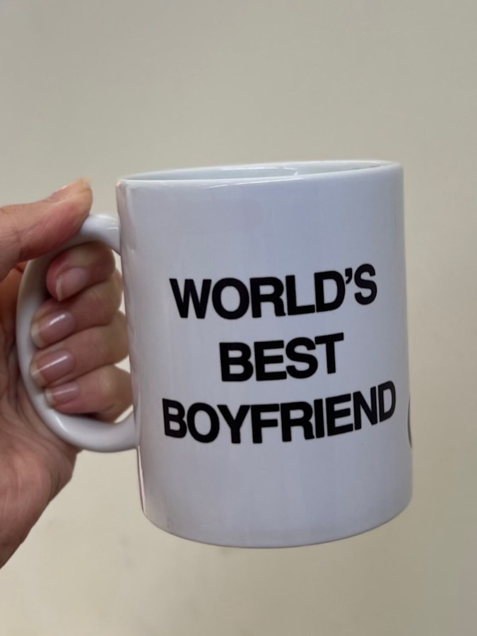 Caneca Worlds Best Boyfriend — imagem 1