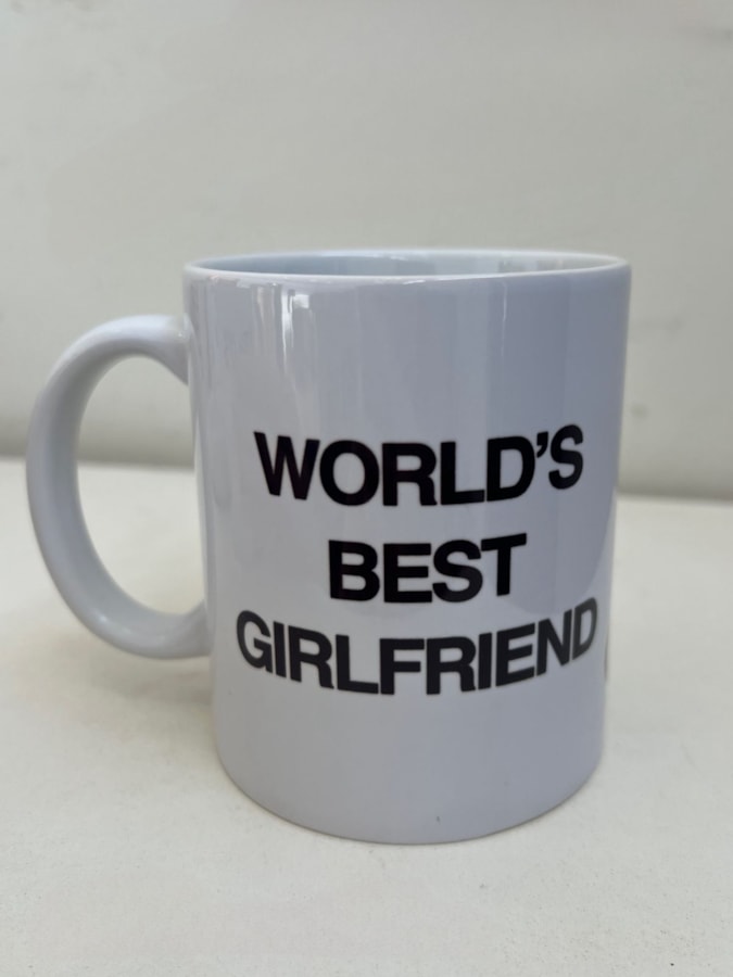 Caneca Worlds Best Girlfriend — imagem 1