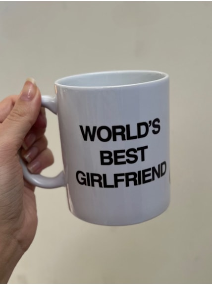 Caneca Worlds Best Girlfriend
