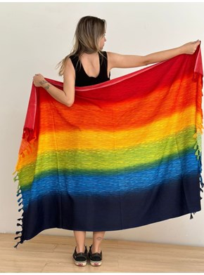 Canga Bandeira Arco íris