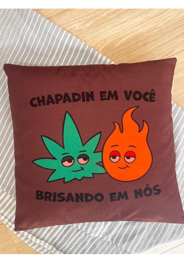 Capa de Almofada - Chapadin em Você - Suede 42cm