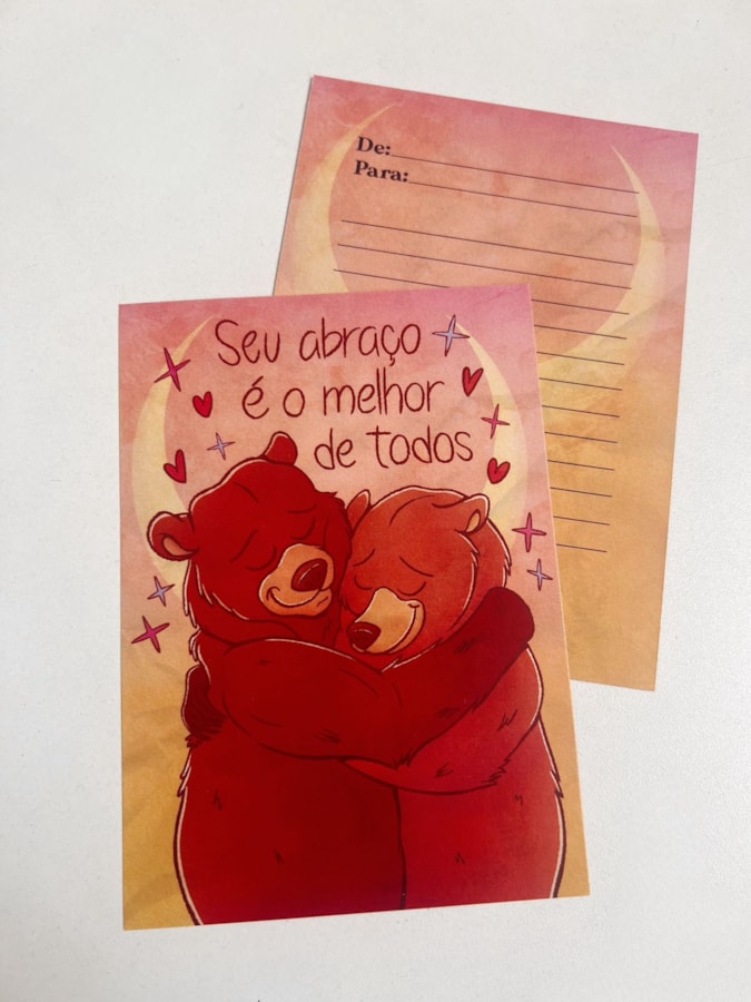 Cartão Abraço Urso — imagem 1